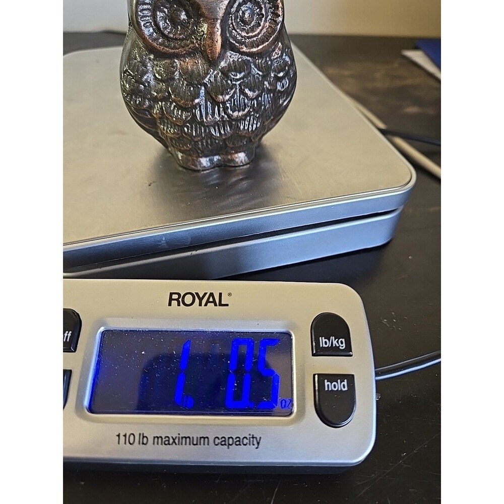 Owl Figurine Paperweight Two's Company Metal Bronze Bird SEEN ON YOUNG SHELDON - Picture 11 of 11